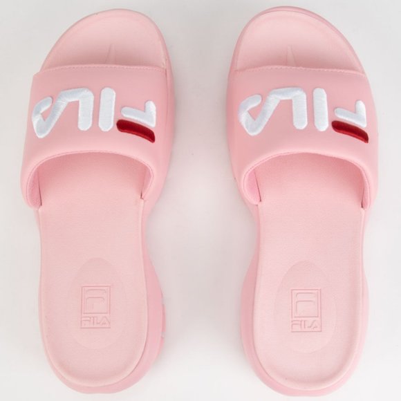 F I L A Disruptor Bold Slides Pink Sandals NWB - Picture 7 of 10